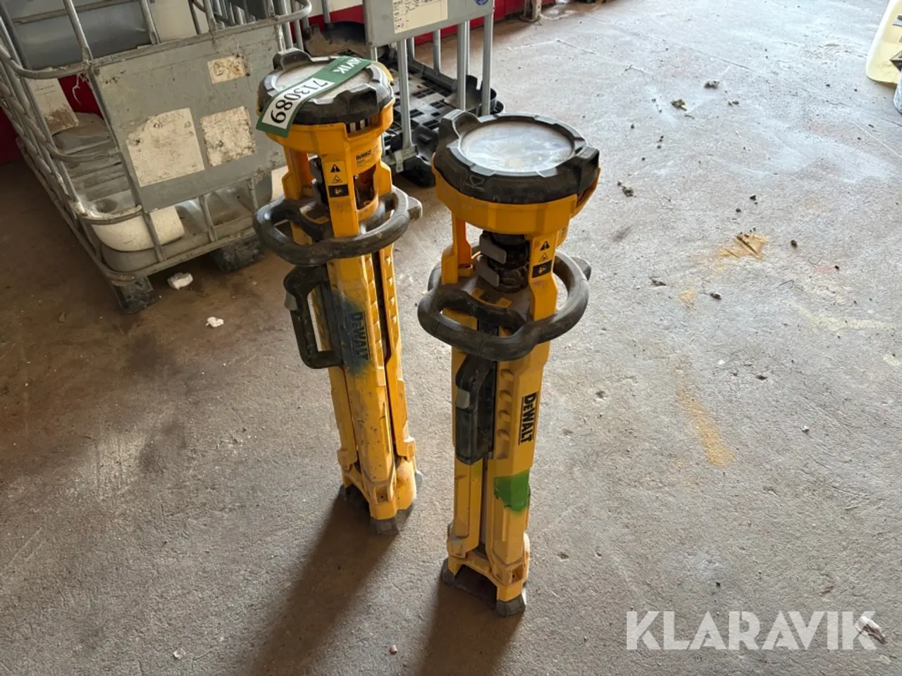 Billede 1 - Arbejdslamper 2 styk Dewalt DCL079