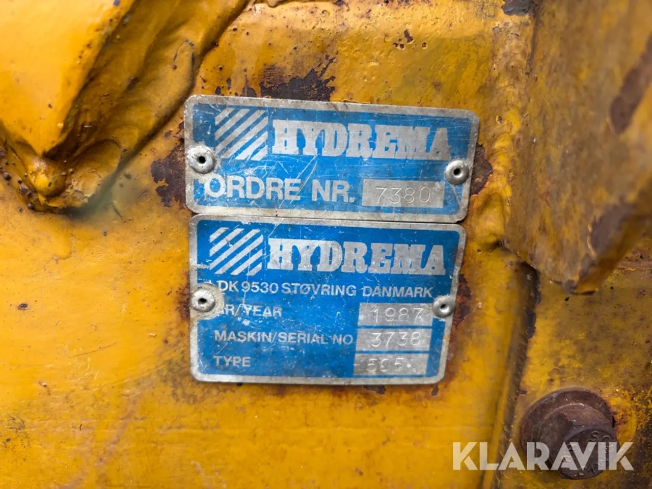 Billede 5 - Rendegraver Hydrema 505