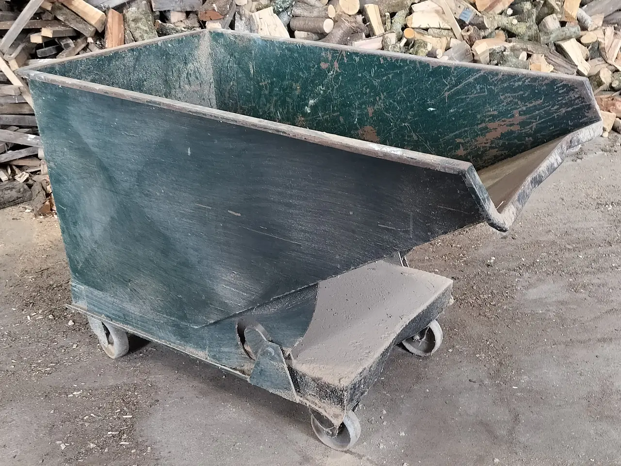 Billede 2 - Tipcontainer på hjul 550 liter