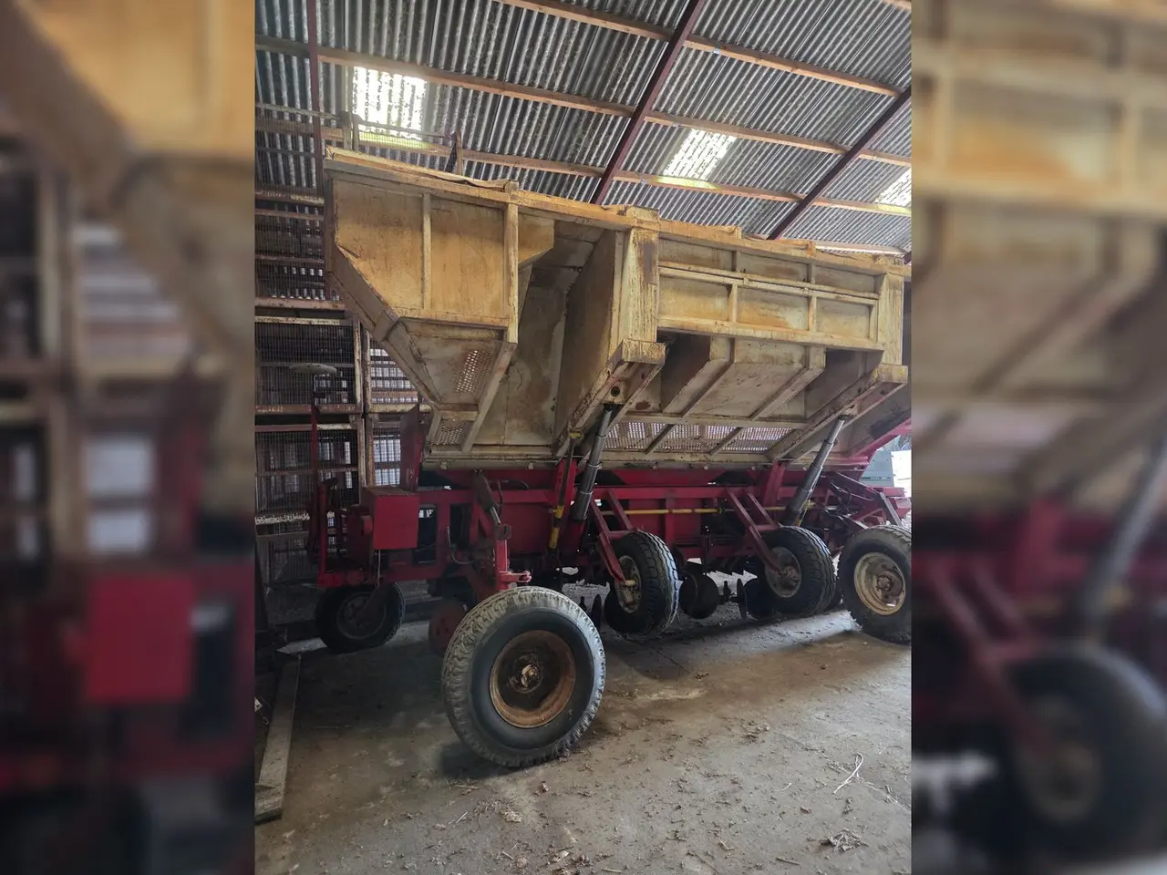 Billede 5 - Komarno Stor 6 rækket lægger, med 6 tons tank.