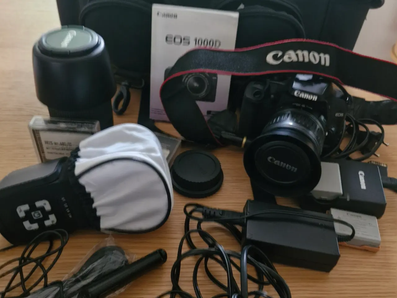 Billede 1 - Canon eos med meget udstyr, alt virker perfekt og