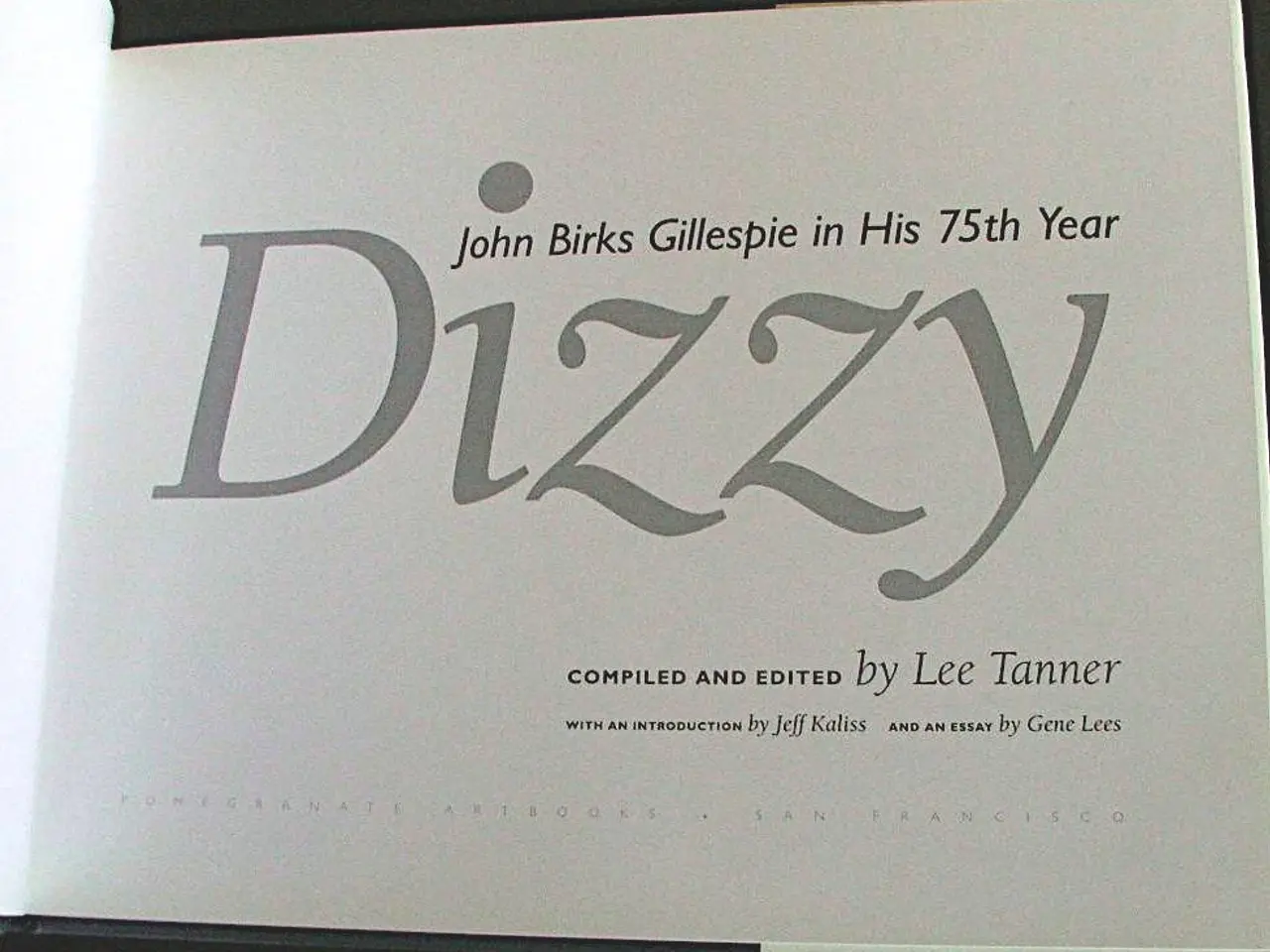 Billede 5 - Dizzy -John Birks Gillespie 75 år - fotobog