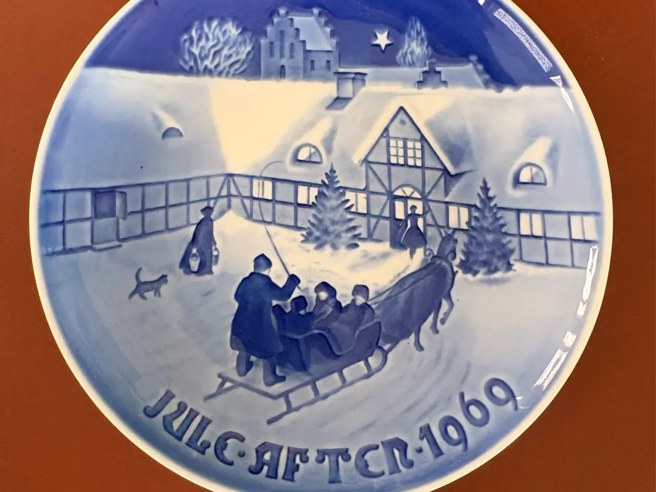 Billede 1 - Juleplate 1969