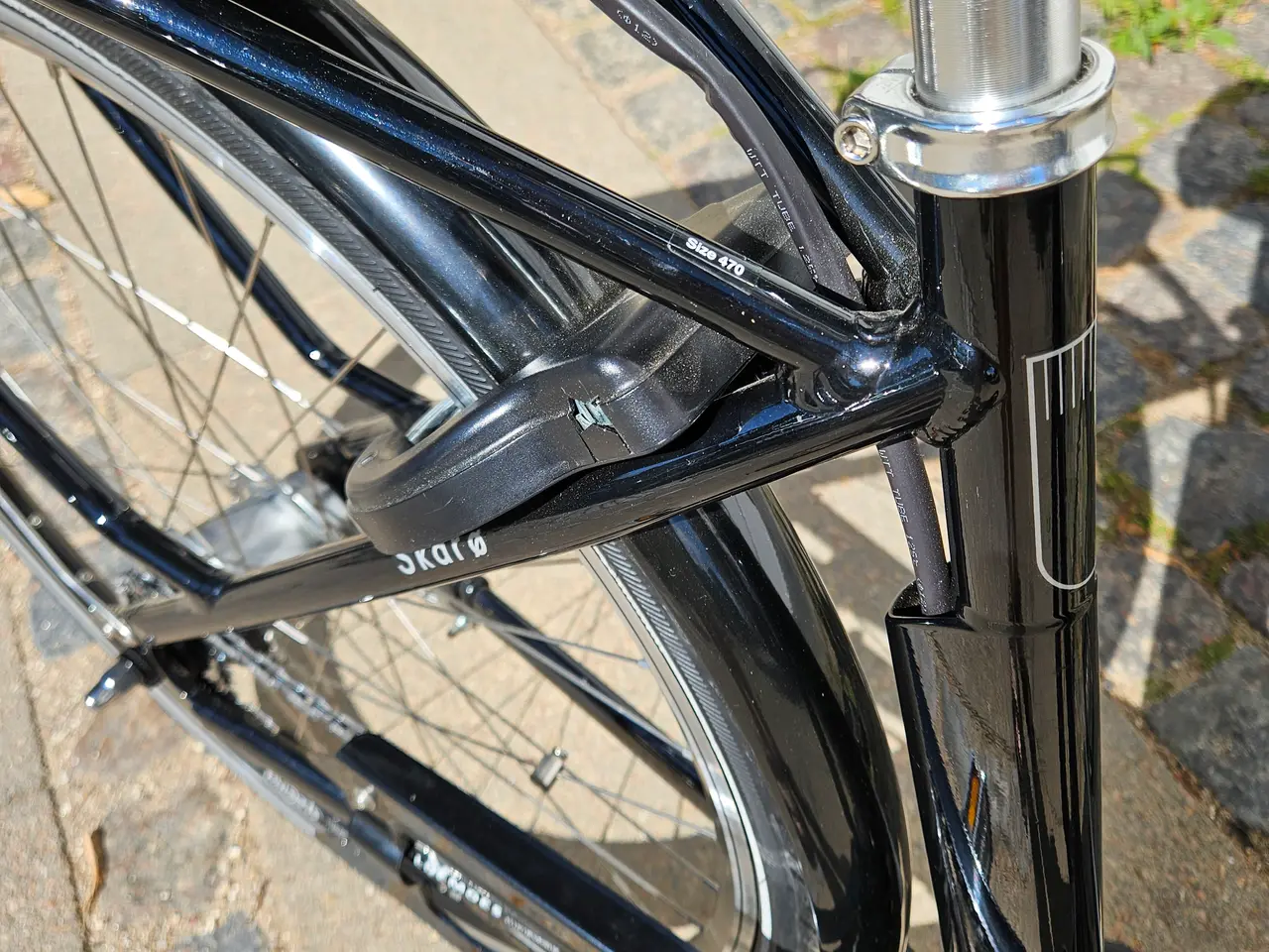 Billede 2 - Kildemoes Elcykel model Skarø str 47cm sort 7 gear