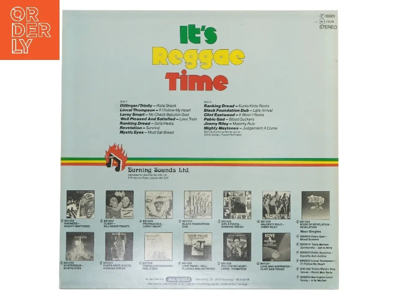 Billede 3 - It's Reggae Time vinyl album fra Burning Sounds Ltd.