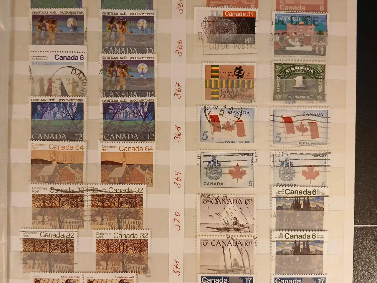 Billede 6 - Canada (267) 2 årsmapper m.m.
