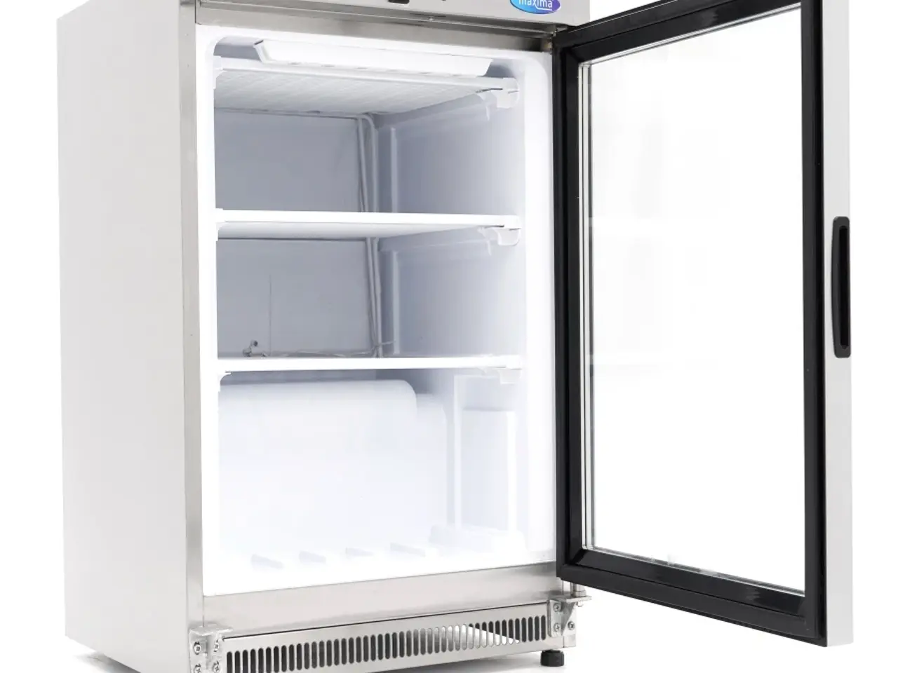 Billede 3 - Displayfryseskab 200 L – rustfrit stål