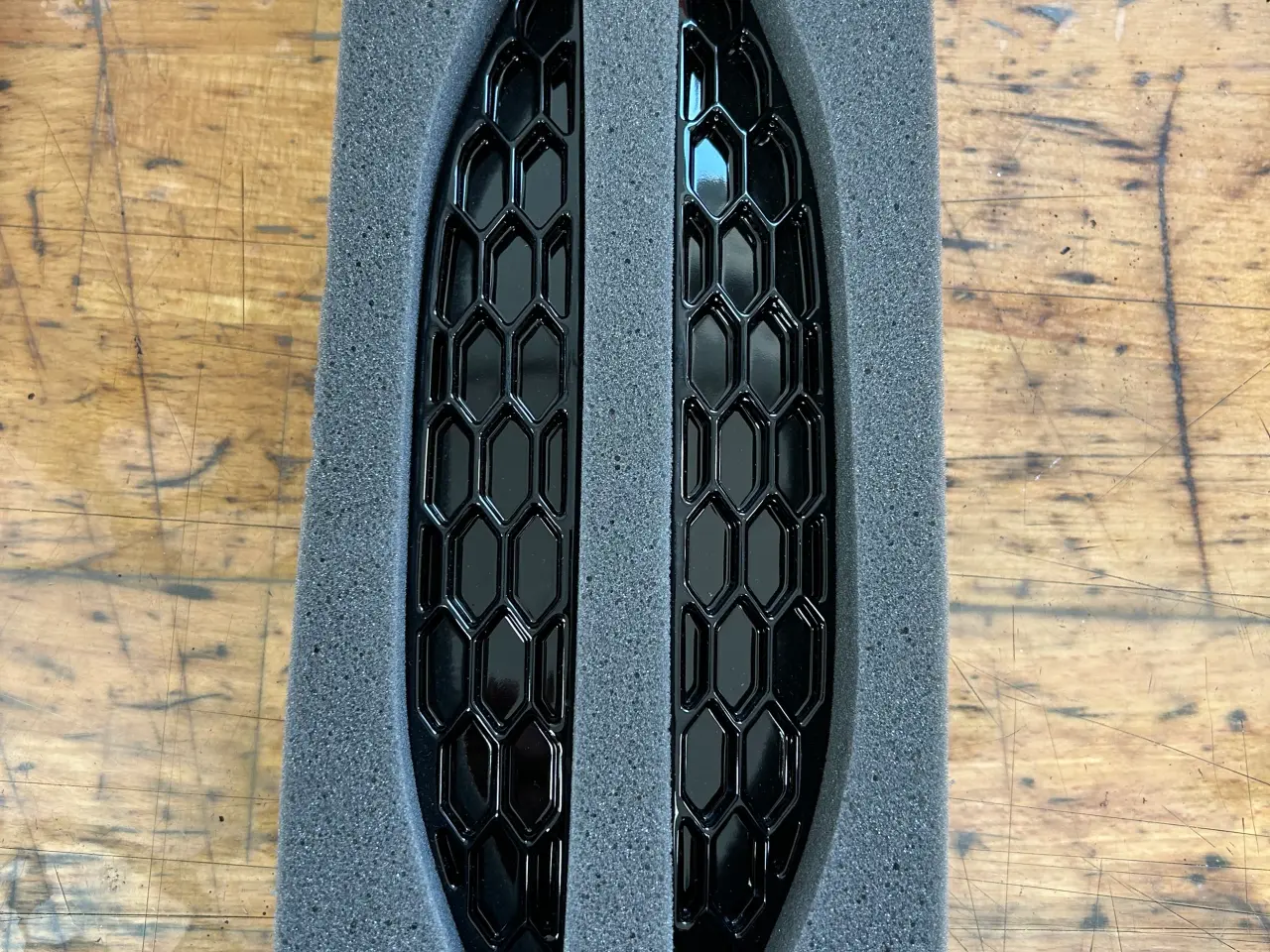 Billede 1 - Vw Golf 7 R Honeycomb afdækning