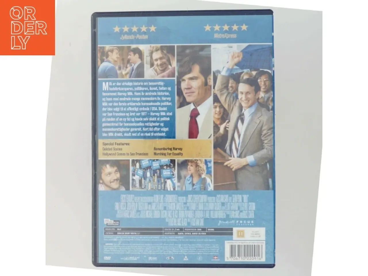 Billede 3 - Milk med Sean Penn (DVD)