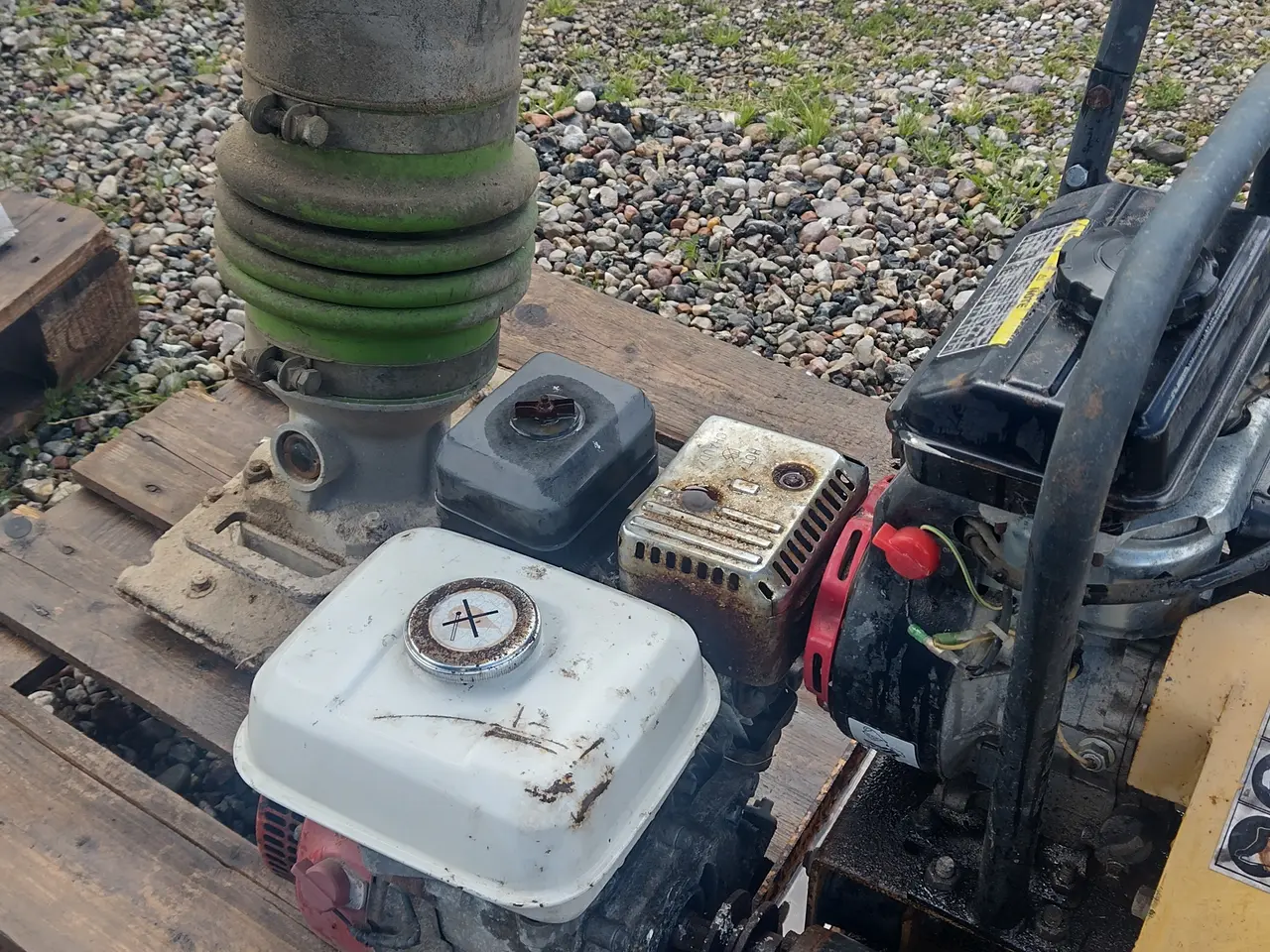 Billede 7 - Jordloppe, pladevibrator og motor
