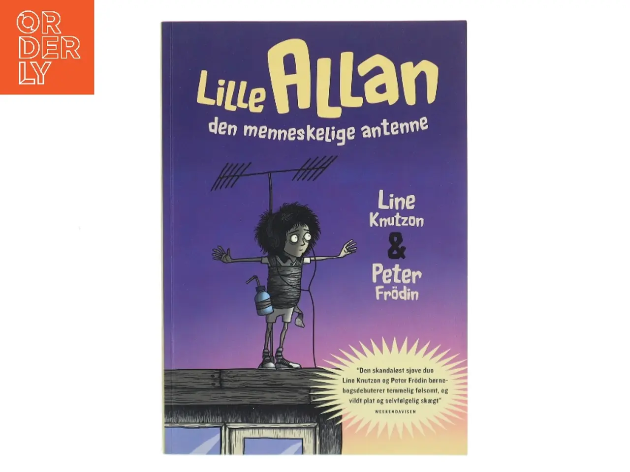 Billede 1 - Lille Allan - den menneskelige antenne (Bog)
