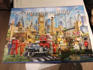 Puslespil 1000 brikker