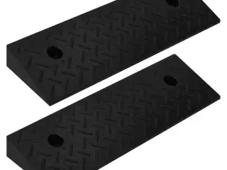 Kantstensramper 2 stk. 50x17,5x5 cm gummi
