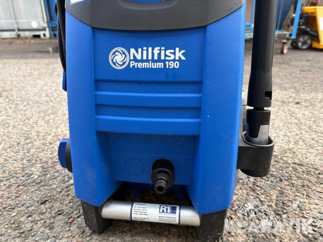 Billede 9 - Højtryksrenser Nilfisk Premium 190 med terrasserenser