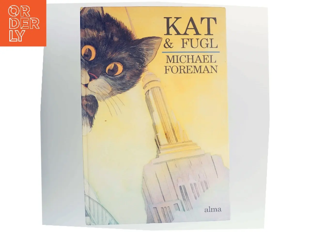 Billede 1 - Bog, Kat og fugl