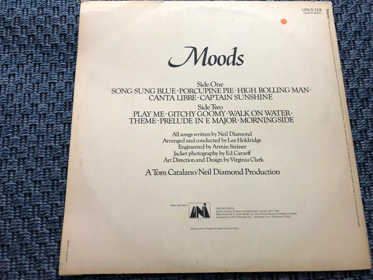 Billede 2 - Neil Diamond, Moods