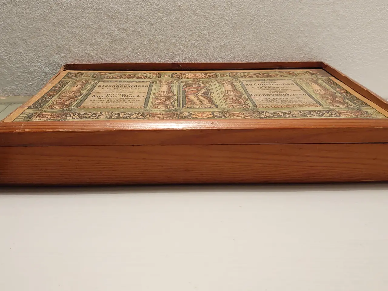 Billede 5 - Antikt stenbyggesæt. Richters ca 1900,serie 6