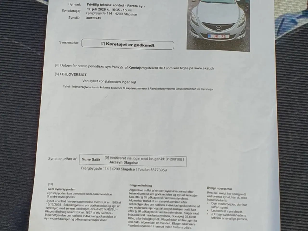 Billede 2 - Mazda 6 hatchback 2,0 benzin 155HK