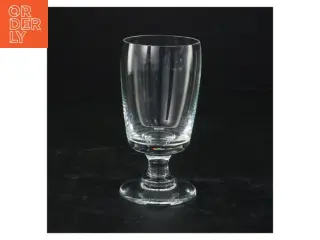 Holmegaard Almue klar glas (str. 11 komma 5 x 6 cm)