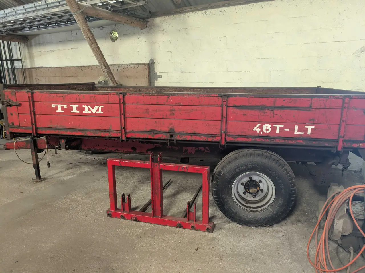 Billede 2 - Tim 4.5t tipvogn