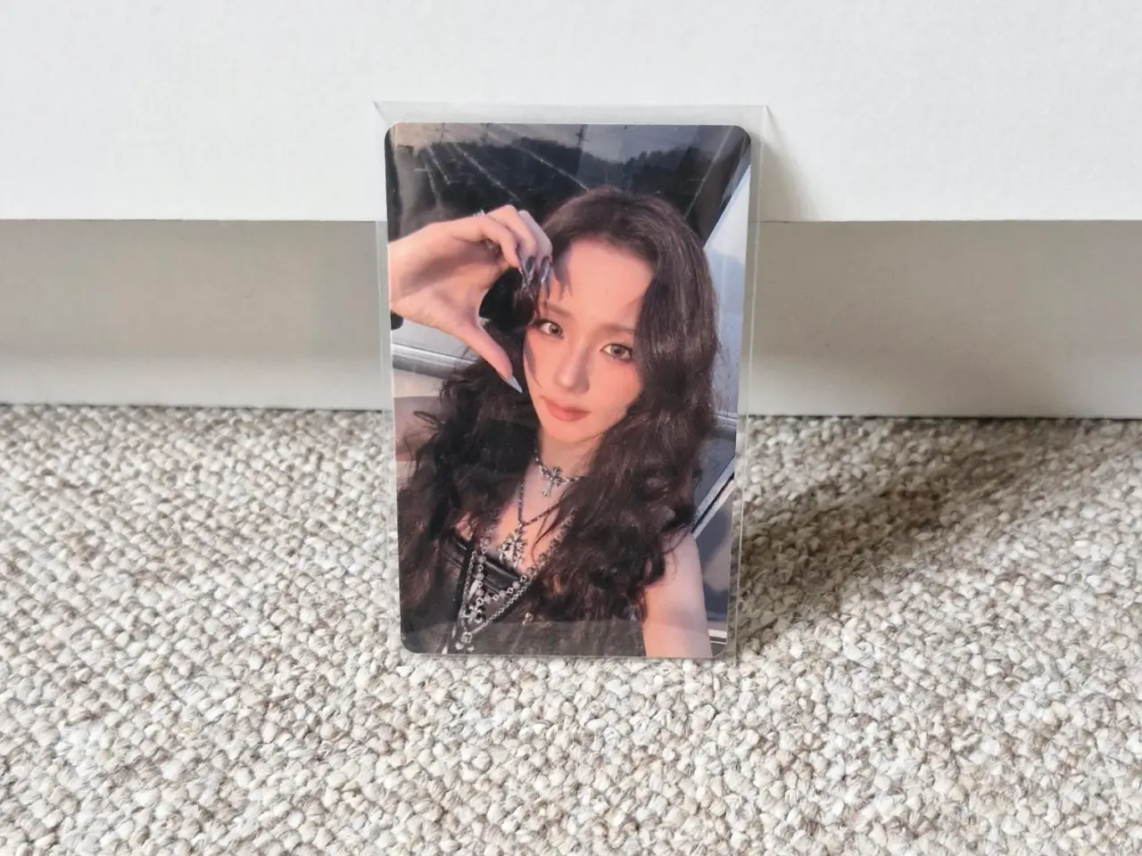 Billede 1 - Blackpink, Jisoo Fotokort, Amortage, Black Version