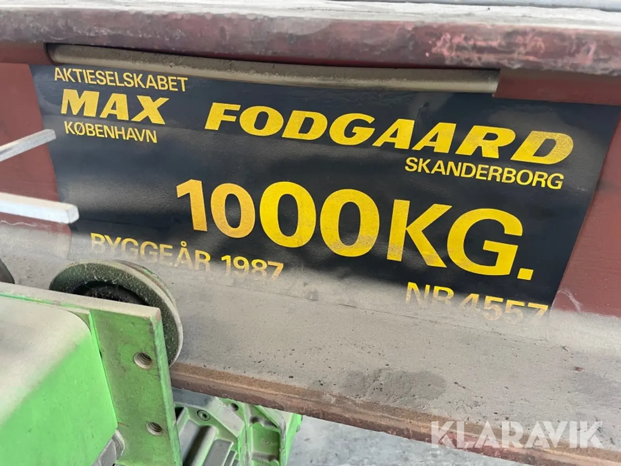 Billede 7 - Traverskran Max Fodgaard