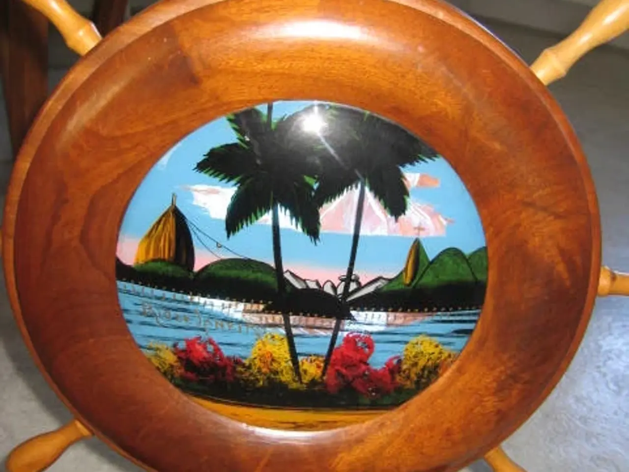 Billede 3 - Rund sidebord fra brasilien