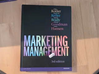 Marketing Management 3rd edition Pearson
