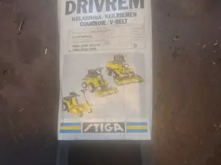 Stiga klippebordsrem