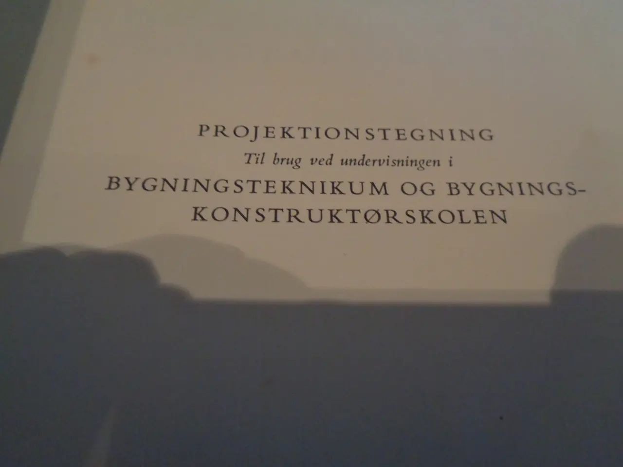Billede 3 - Projektionstegning 