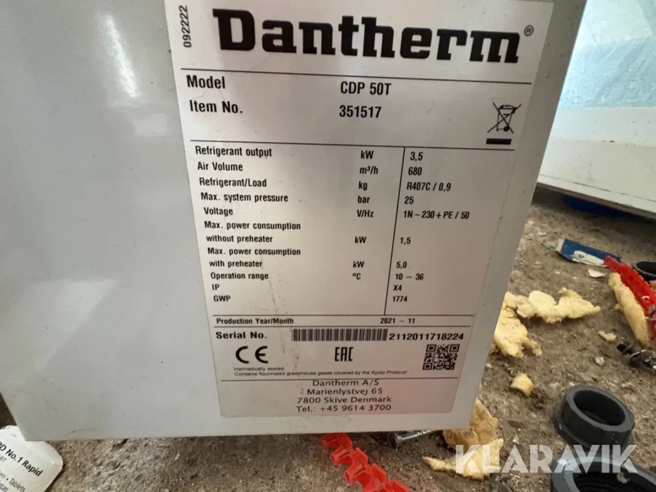 Billede 6 - Varmeblæser Dantherm Cdp 50t