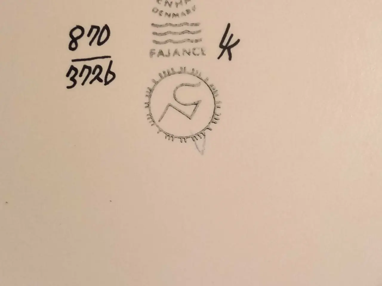 Billede 1 - Royal Copenhagen fad i fajance