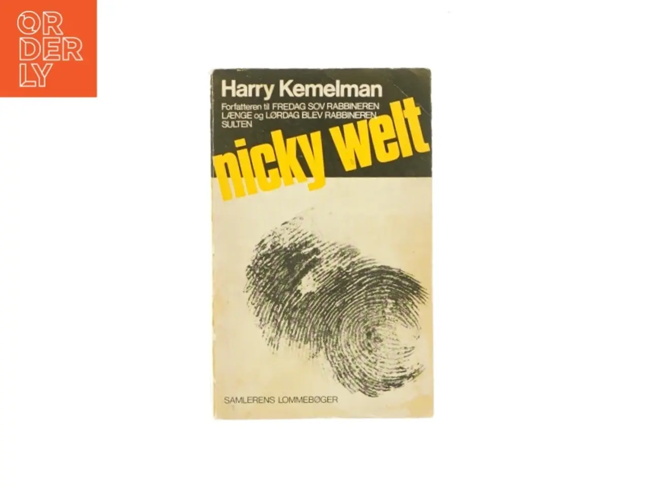 Billede 1 - Nicky Welt af Harry Kemelman (bog)