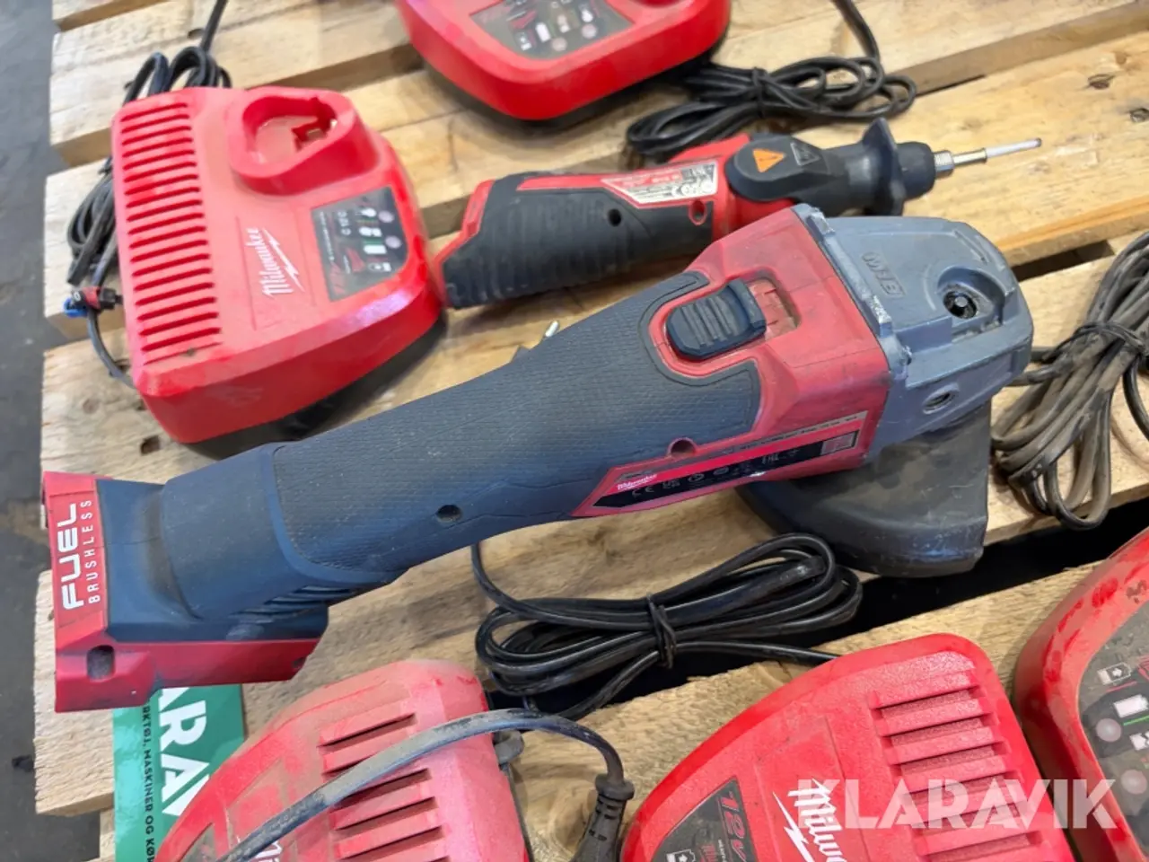 Billede 8 - Assorterede batterier og værktøj Milwaukee - 7 styk