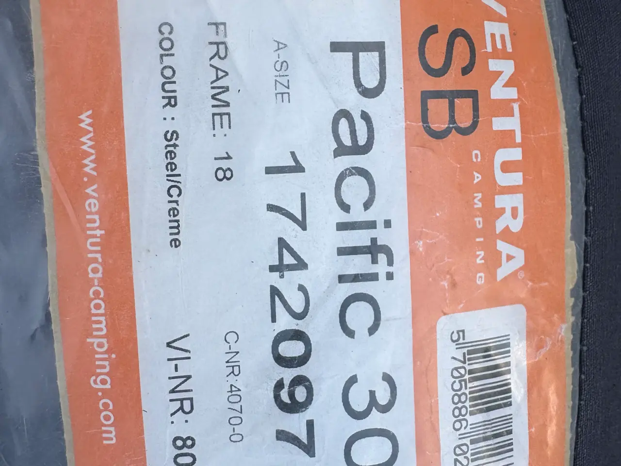 Billede 1 - 3 m Ventura SB Pacifist m/ fiber stenger