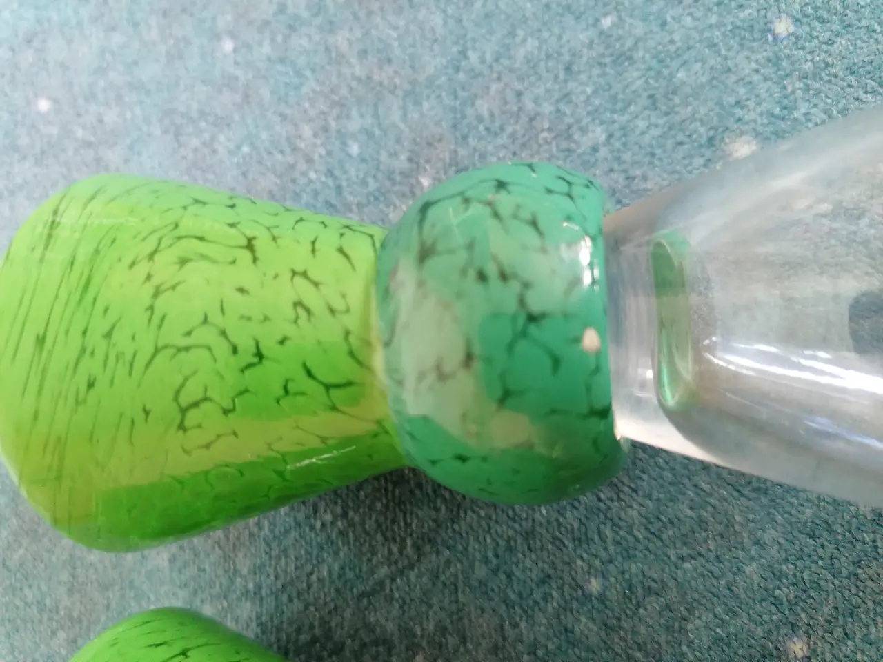 Billede 5 - Smukke Mundblæste Kunst Snapseglas