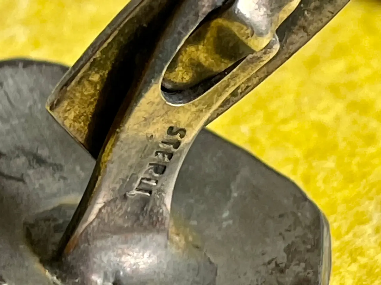 Billede 4 - Vintage manchetknapper af tin og sølv