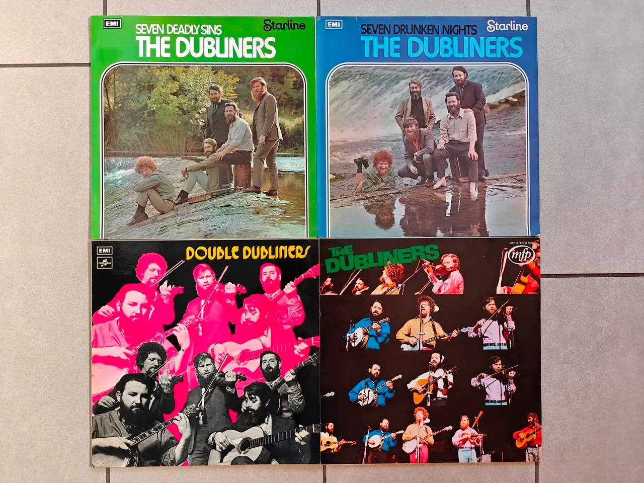 Billede 1 - LP, The Dubliners x4