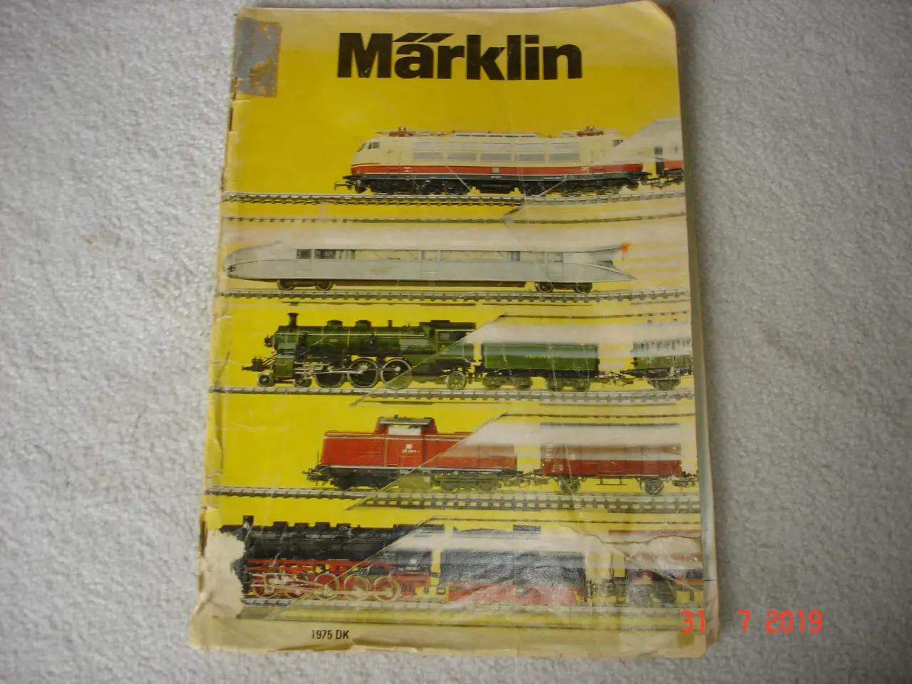 Billede 1 - Mørklin tog-katalog