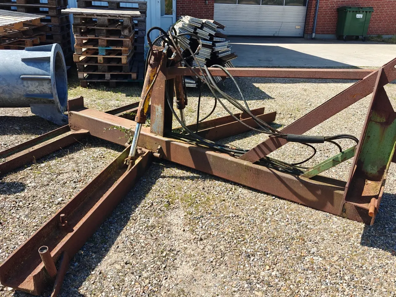 Billede 2 - Vejskraber med hydraulisk hældning
