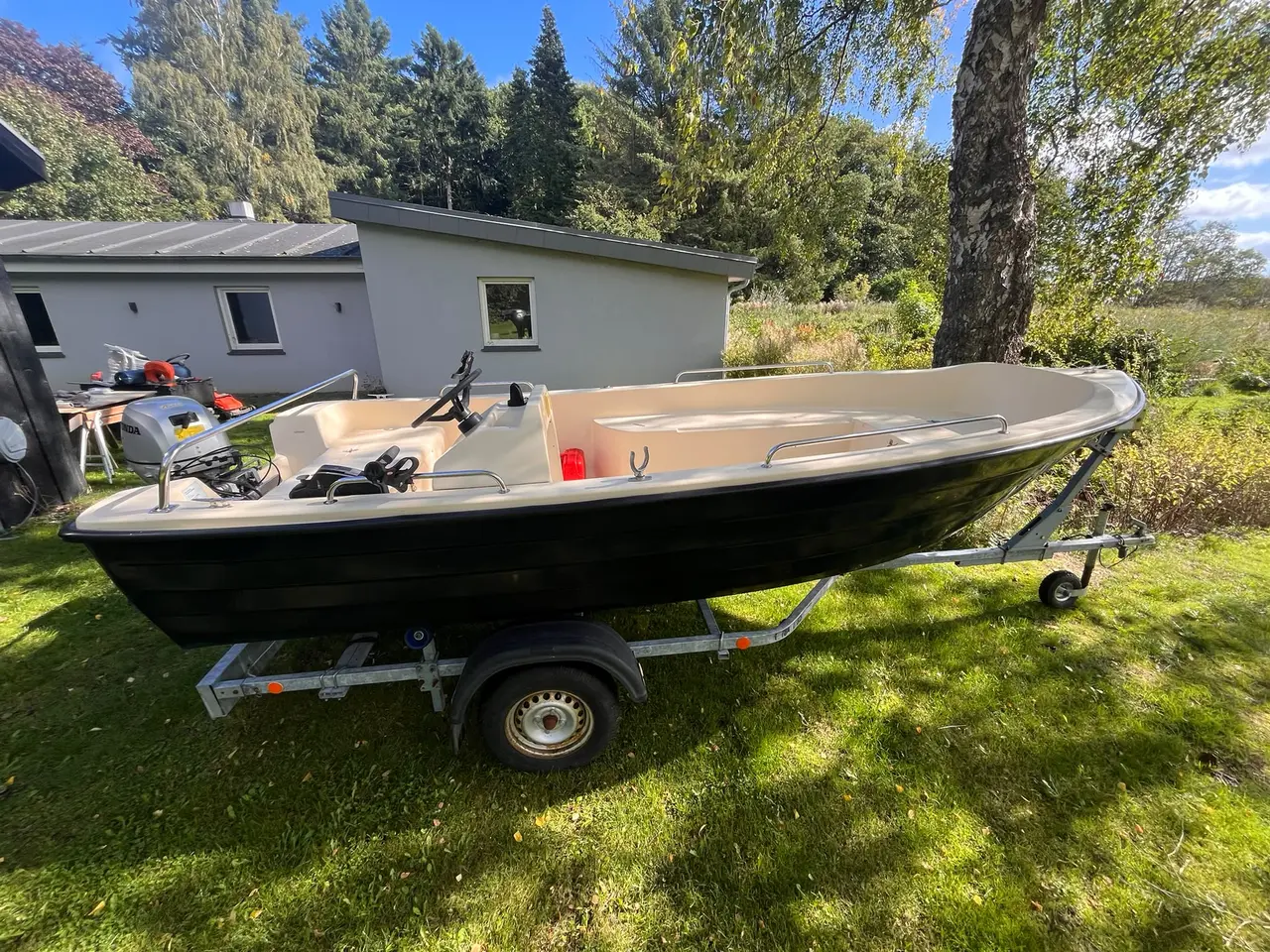 Billede 1 - Ferskvandsbåd! Sea Explorer m. 20 HK Honda 4-takt 