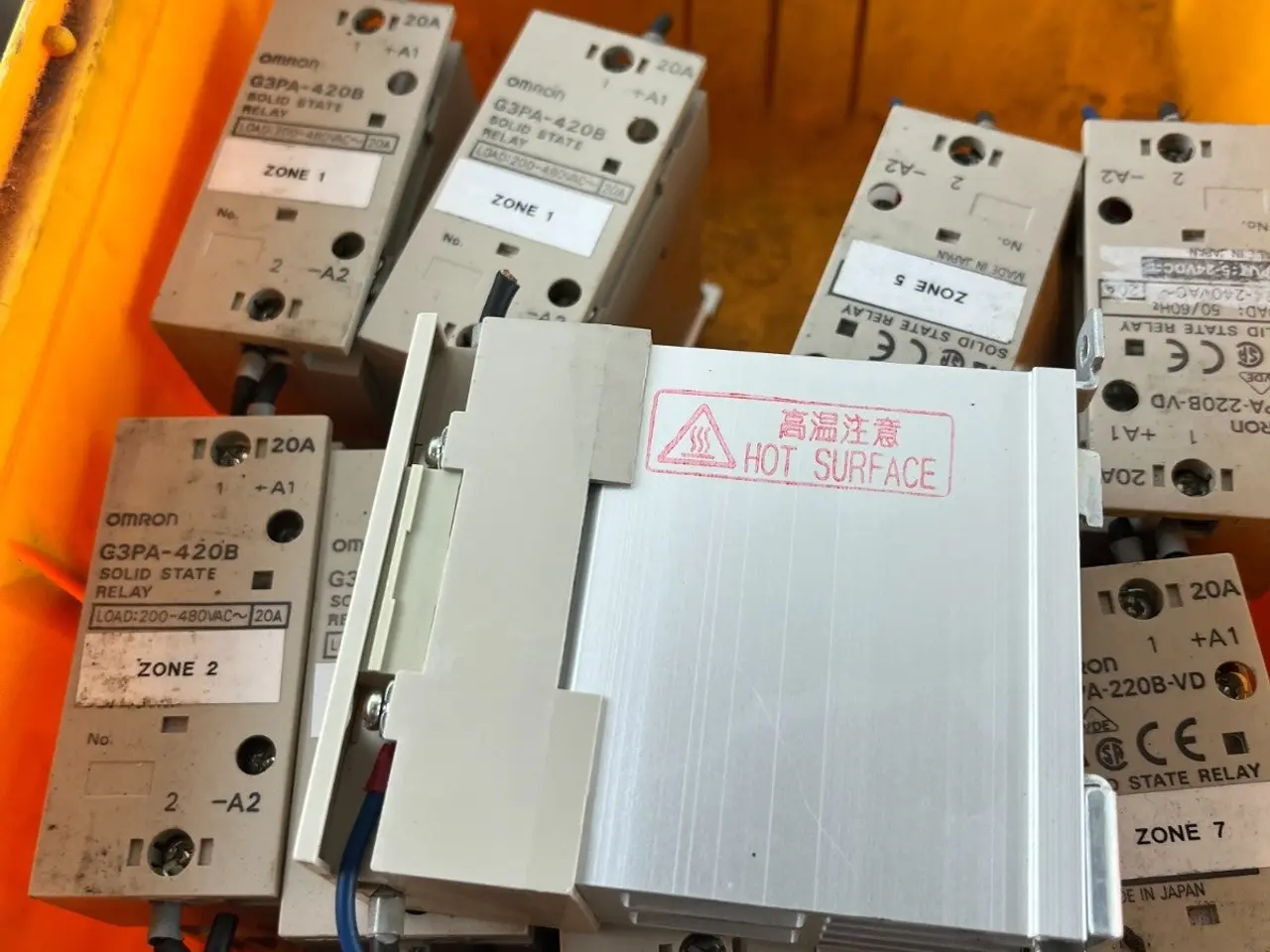 Billede 8 - parti of 15 Omron G3PA-420B G3PA-220B-VD Solid SSR