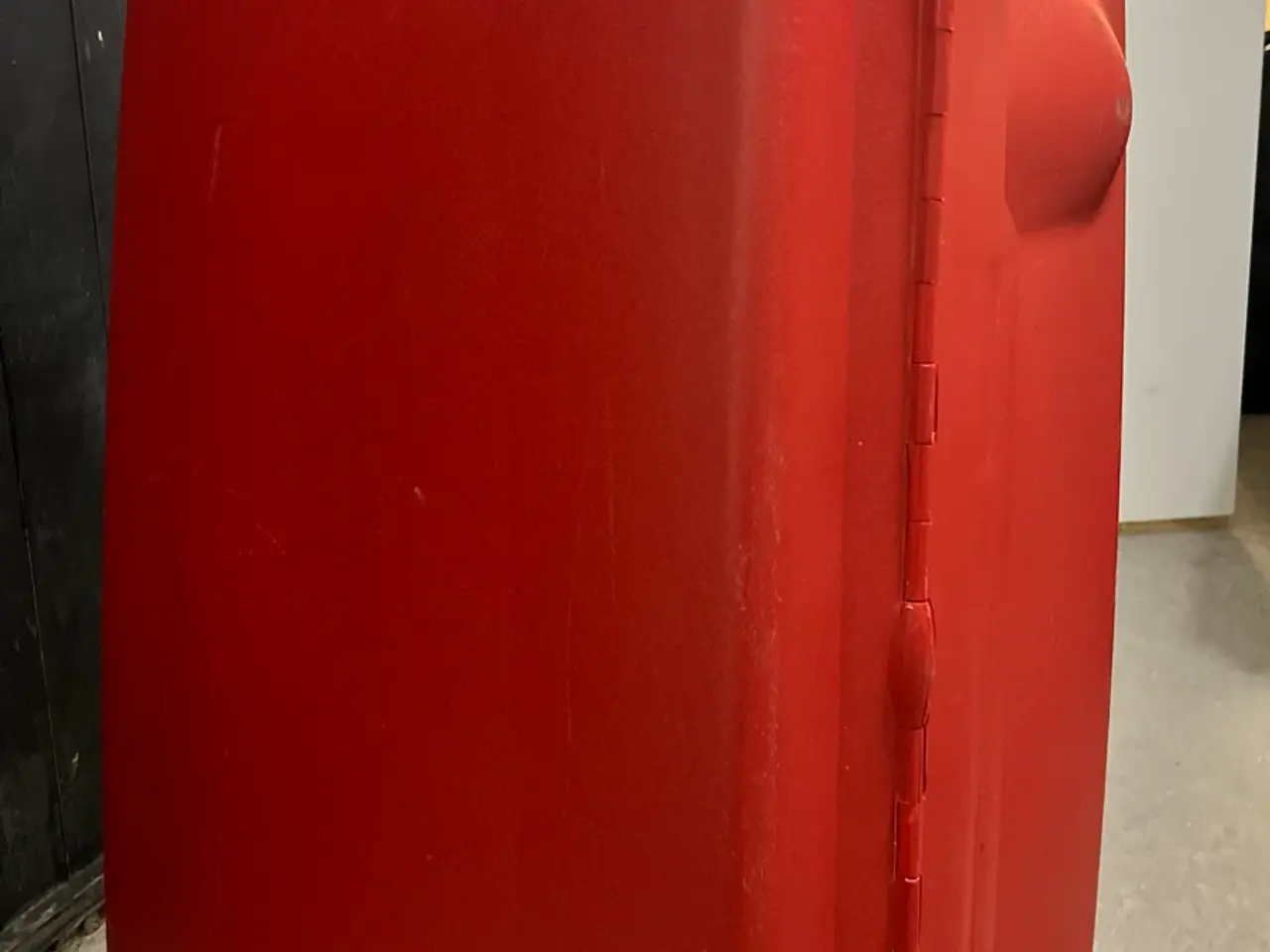 Billede 2 - rød hardcase kuffert plast unisex
