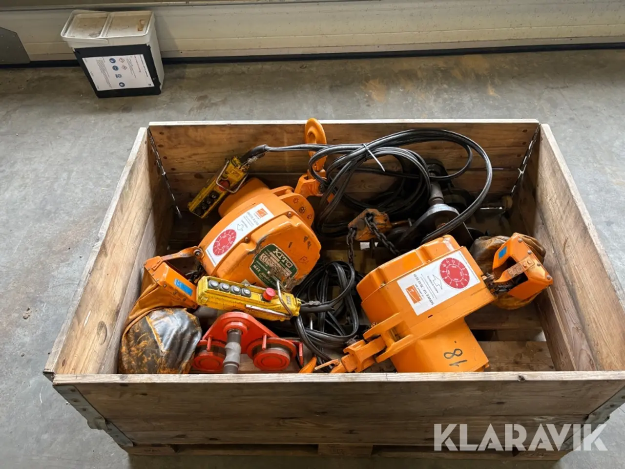Billede 6 - Krantaljer Kito K10-6,5 - 2 styk 2 tons