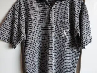Pæn Calvin Klein T.shirt sort/hvid str L