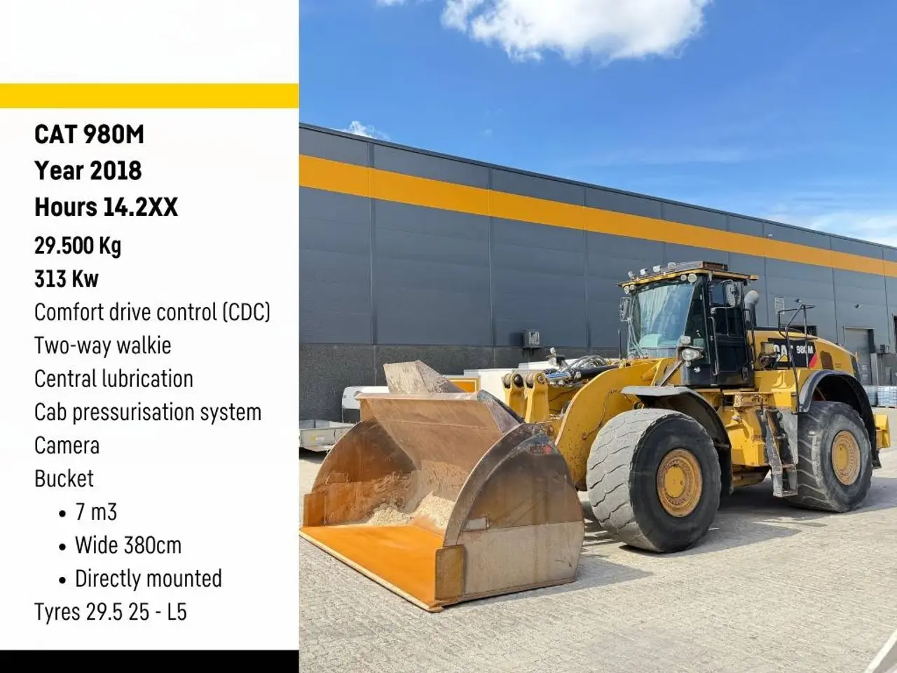 Billede 1 - CAT 980