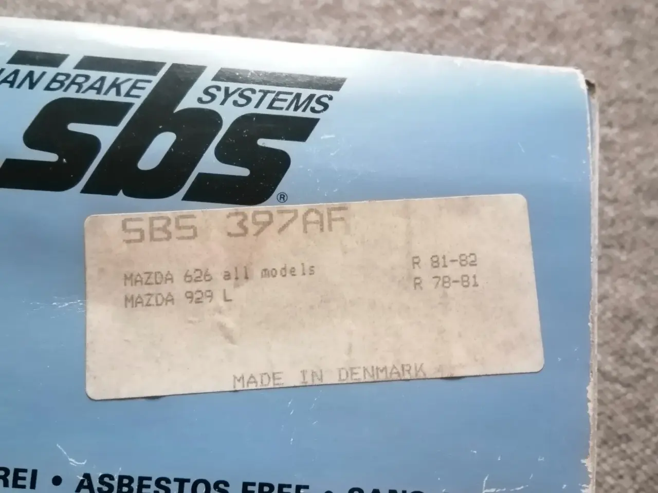 Billede 1 - Mazda 626 All models
