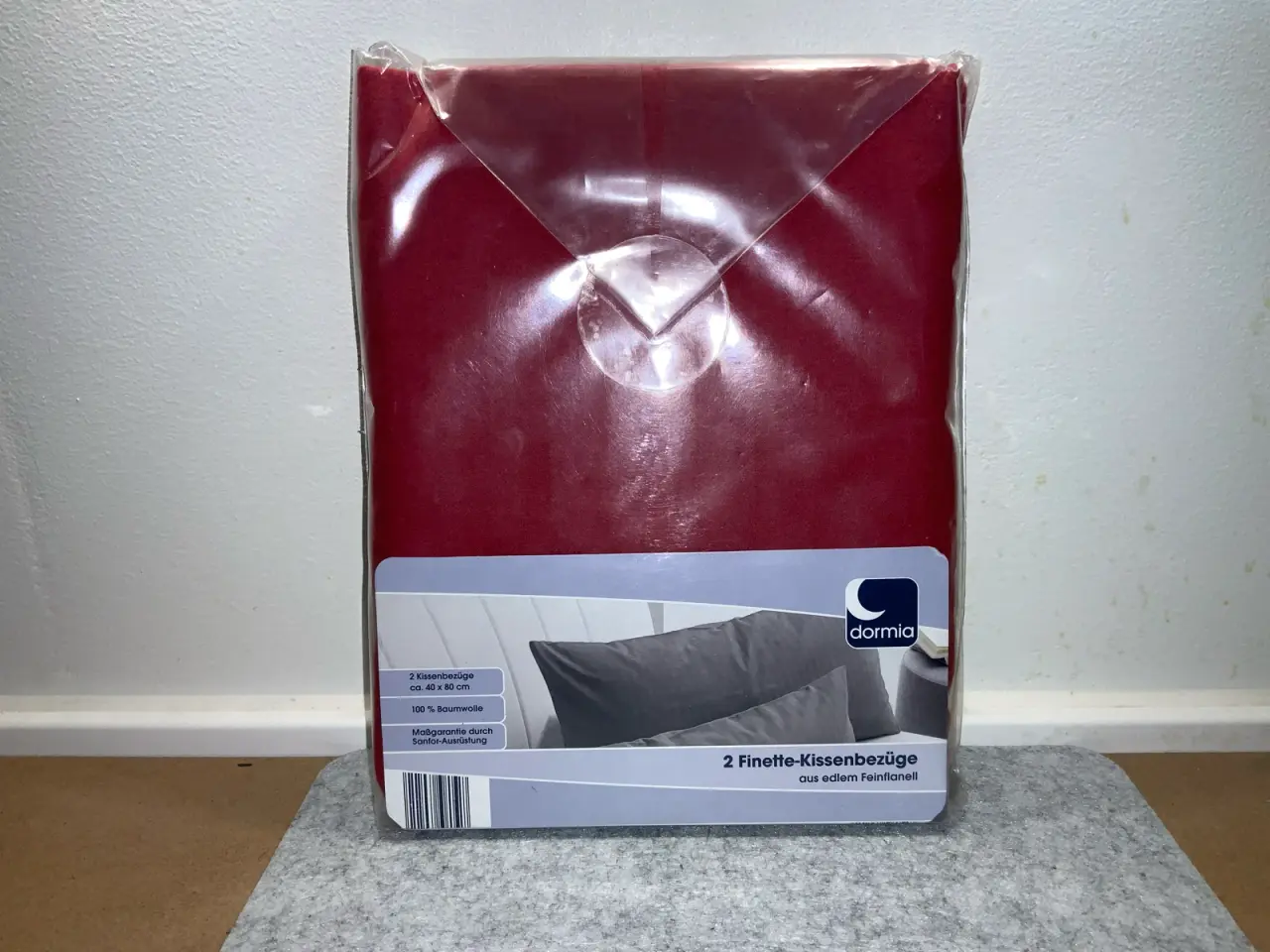 Billede 1 - Pudebetræk, 2 stk. i, 80x40 cm., 100% bomuld.
