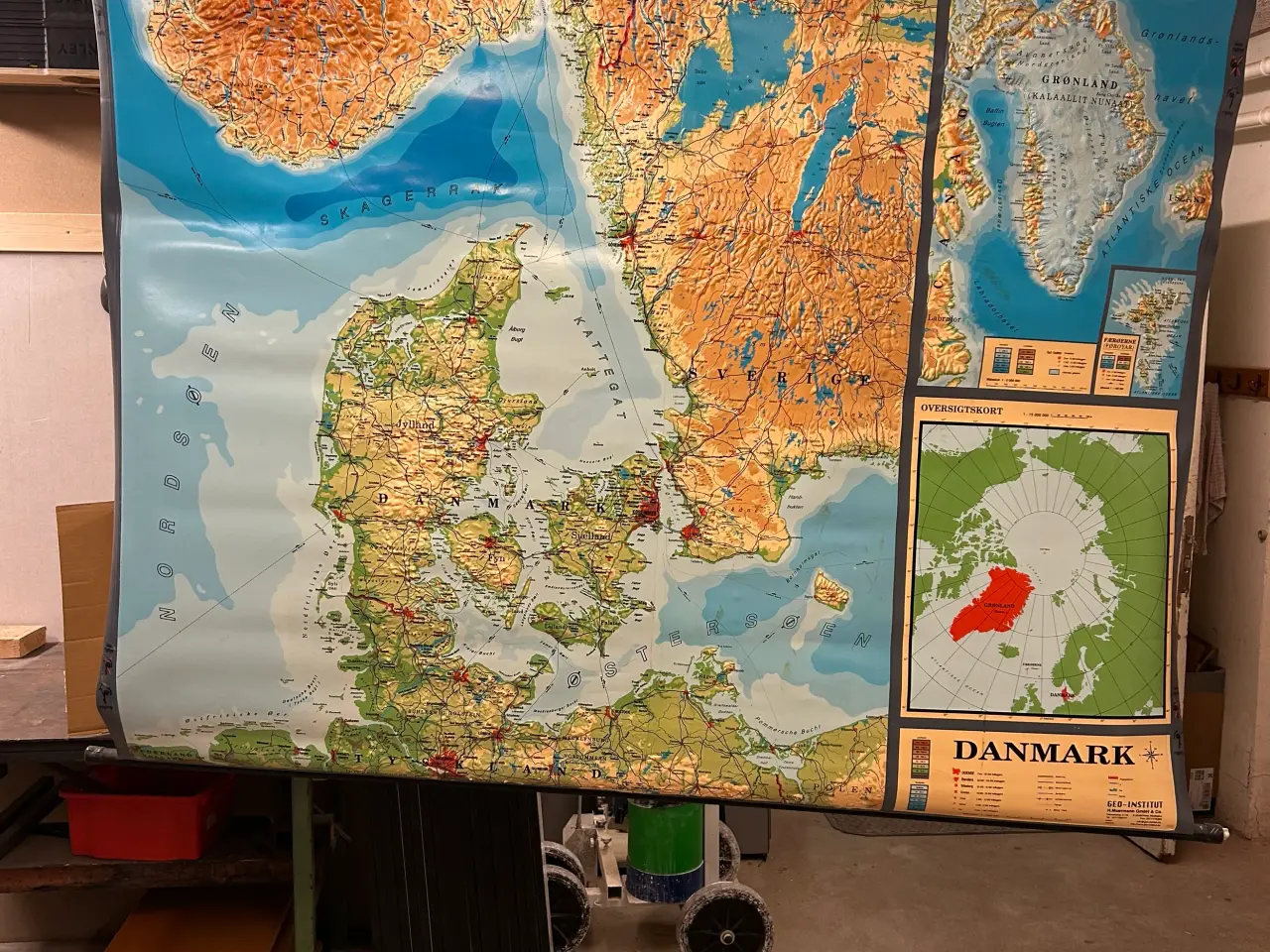 Billede 2 - 3D Danmarks kort