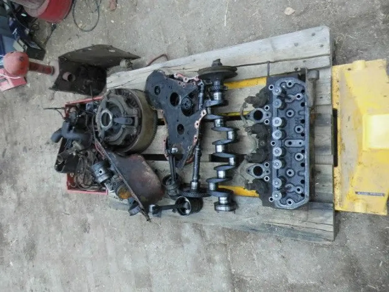 Billede 2 - IH B 414 og B 250 traktordele